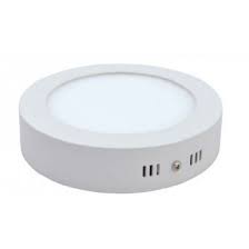 Pannello LED Rotondo da parete 8w Luce Calda